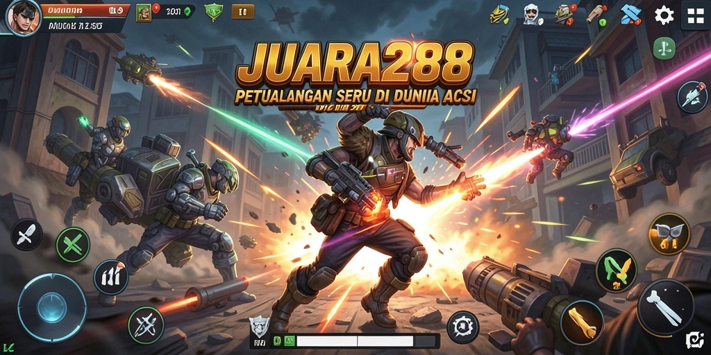 Gameplay seru dan menegangkan di JUARA288.