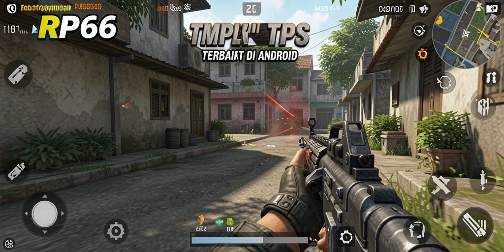 Tangkapan layar menunjukkan aksi seru dalam gameplay TPS.