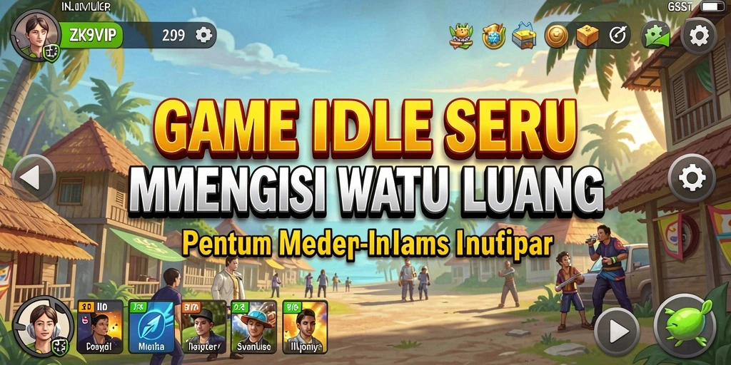 Screenshot gameplay ZK9VIP yang menunjukkan suasana santai dan menyenangkan.